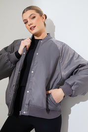 Padded Bomber Jacket