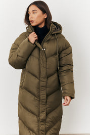 Longline Puffer Jacket