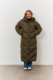 Longline Puffer Jacket
