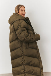 Longline Puffer Jacket