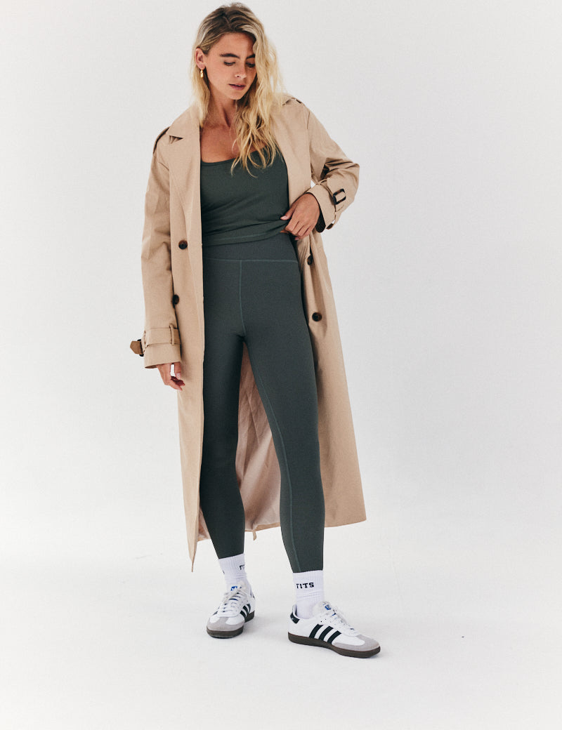 Longline Trench Coat