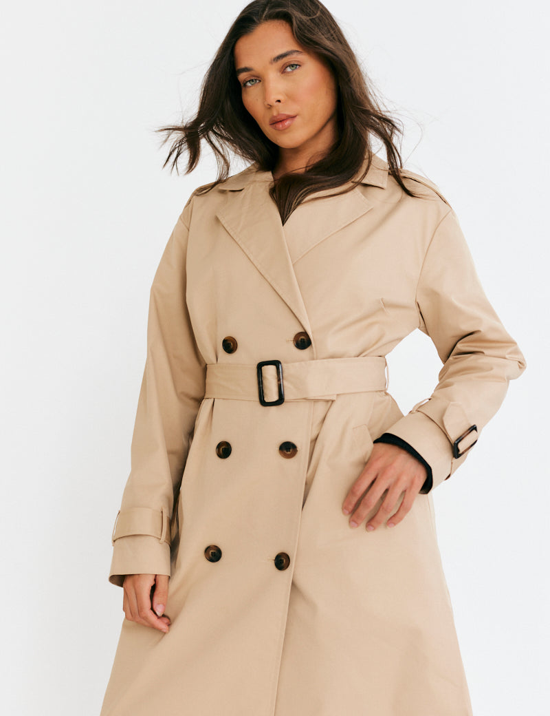 Longline Trench Coat