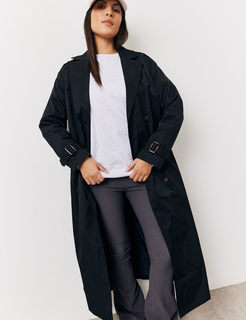 Longline Trench Coat