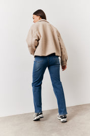 Boucle Pocket Detail Jacket