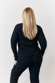 Brushed Rib Co Ord Cardigan
