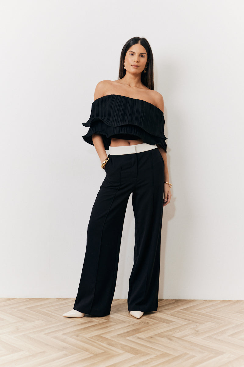 Ultimate Ruffle Bandeau Top