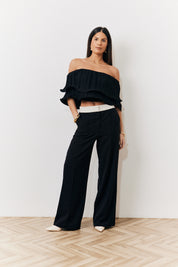 Ultimate Ruffle Bandeau Top
