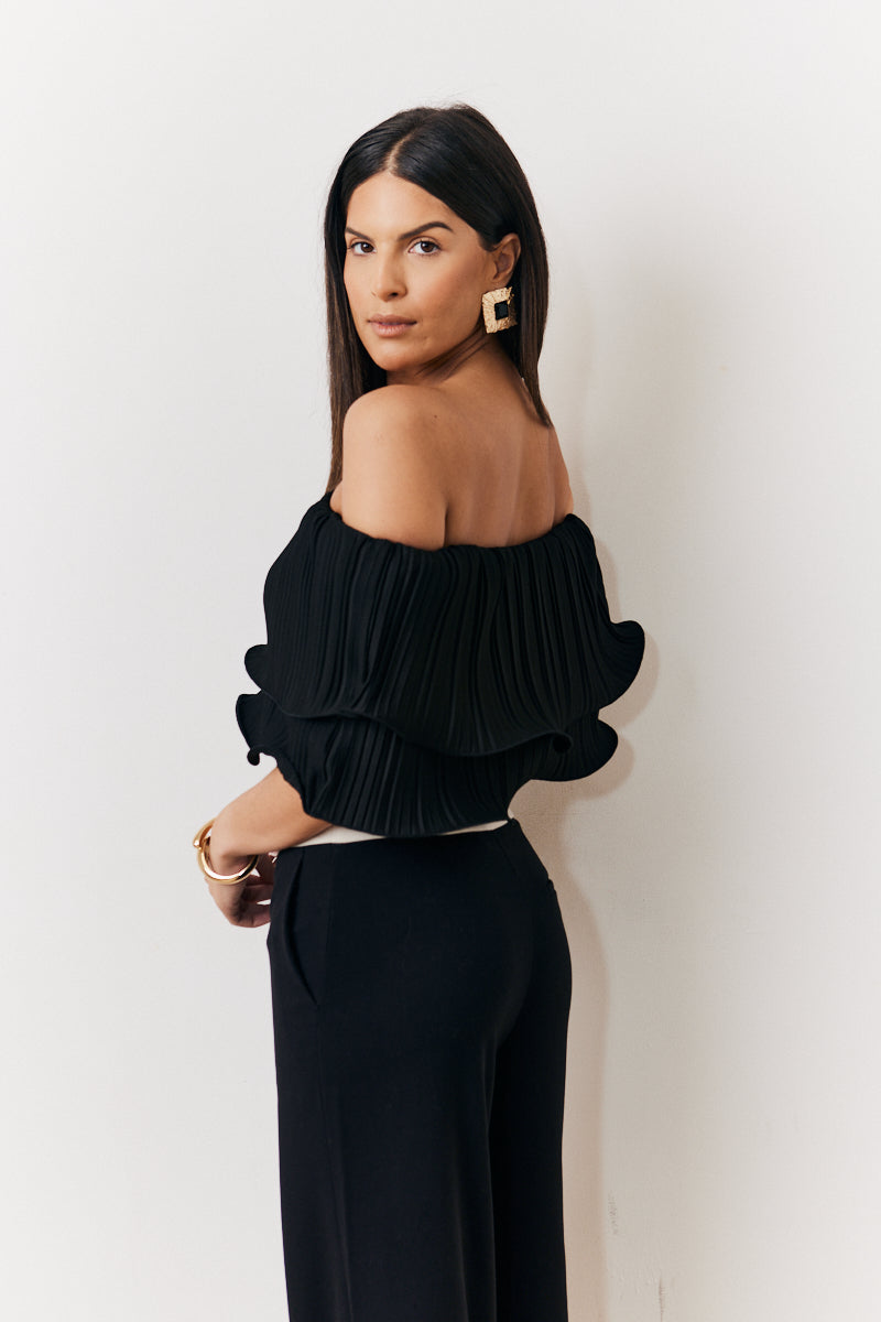 Ultimate Ruffle Bandeau Top