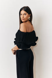 Ultimate Ruffle Bandeau Top
