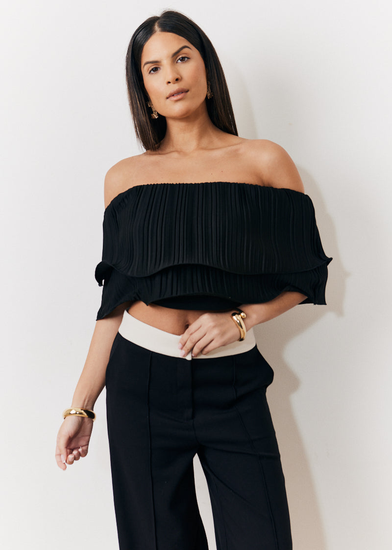 Ultimate Ruffle Bandeau Top