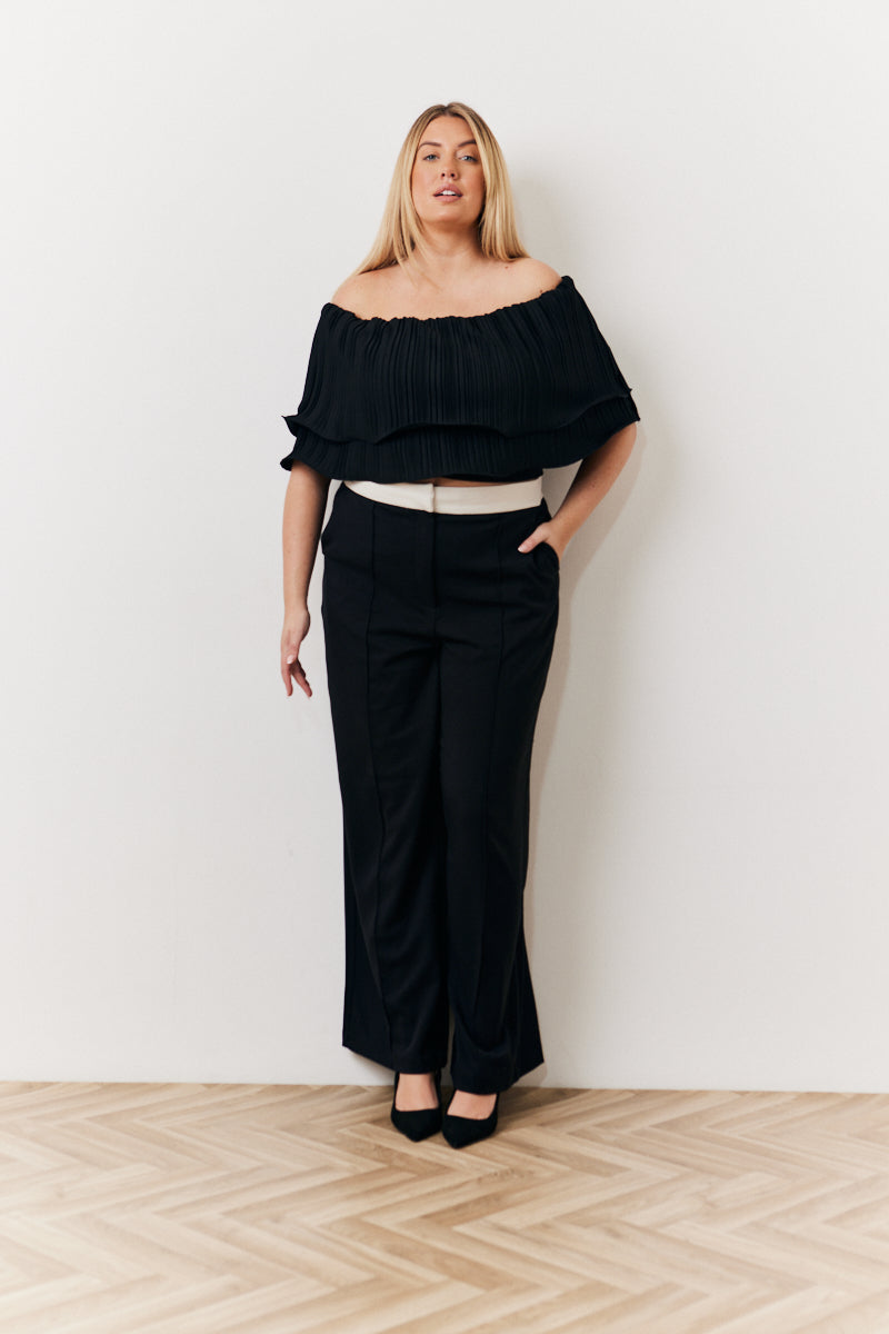 Ultimate Ruffle Bandeau Top
