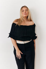 Ultimate Ruffle Bandeau Top