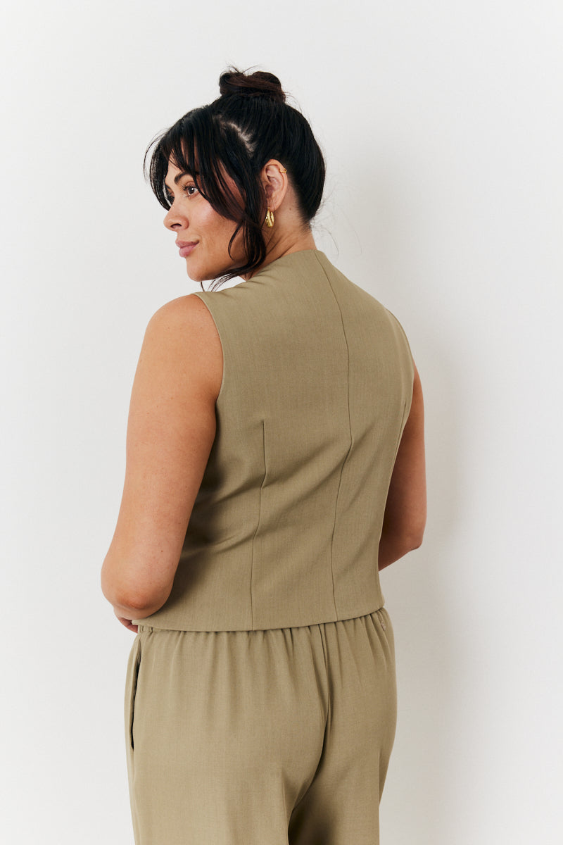 Button Through Waistcoat