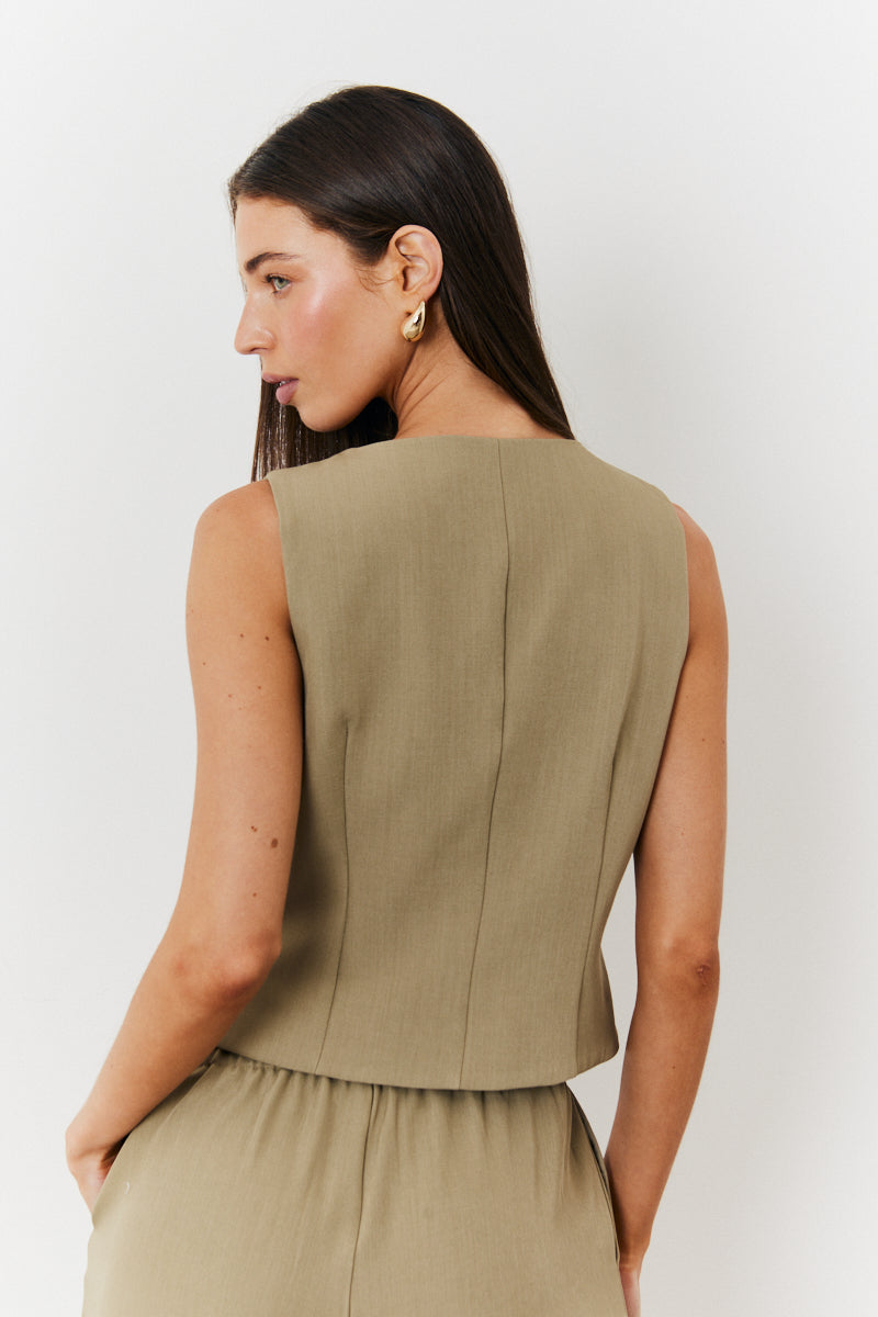 Button Through Waistcoat