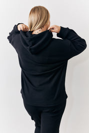 Brushed Rib Co Ord Hoodie