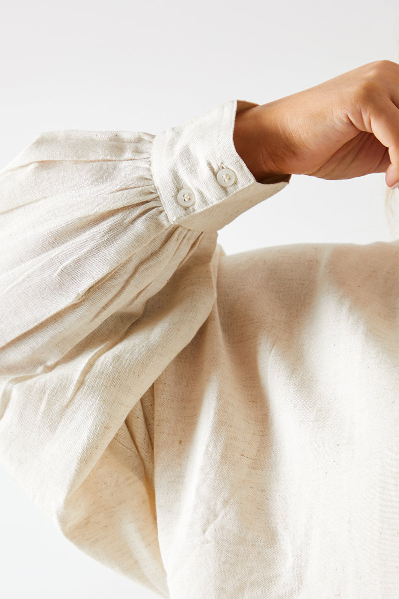 Linen Look Oversized Shirt