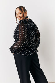 Polka Dot Blouse