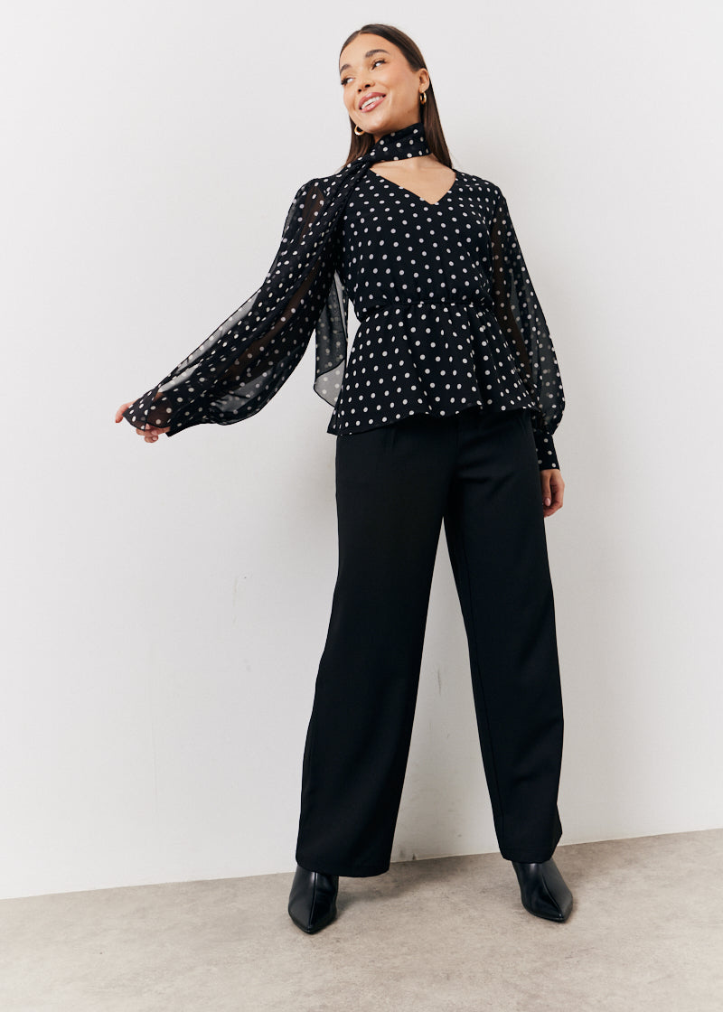 Polka Dot Blouse