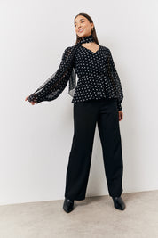 Polka Dot Blouse