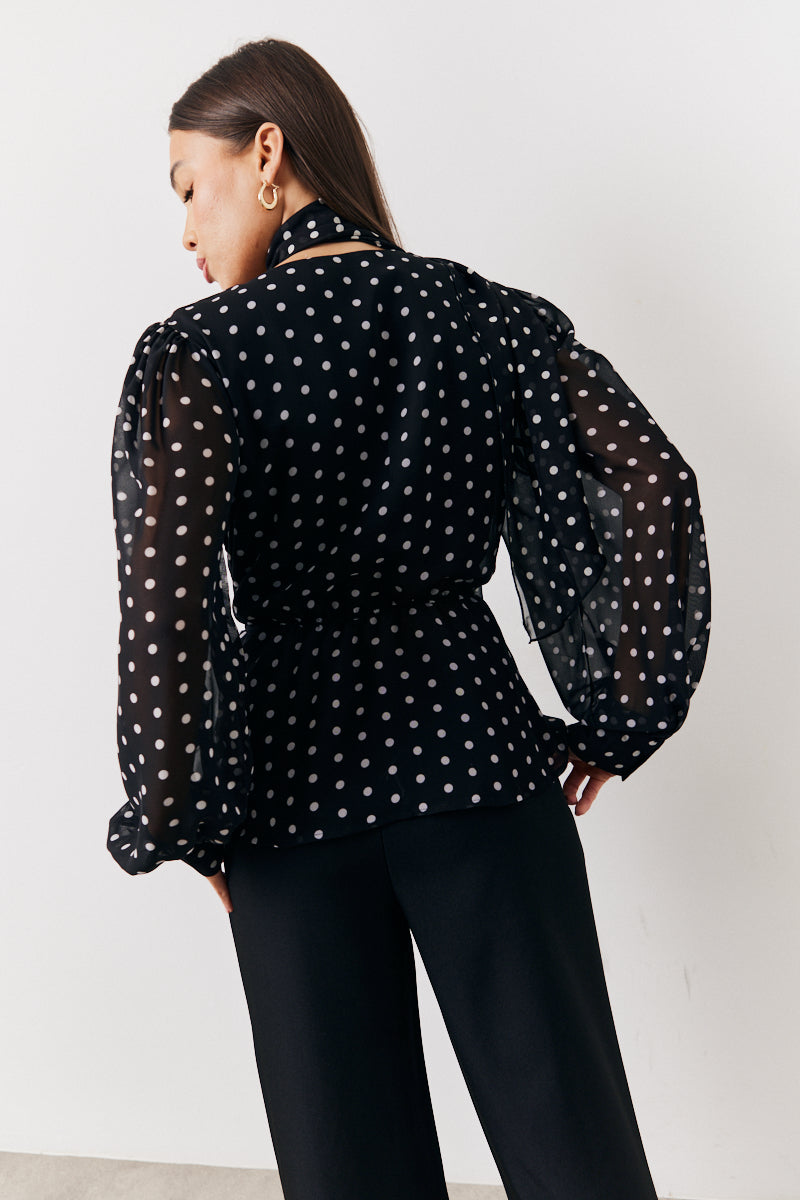 Polka Dot Blouse