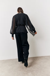 Polka Dot Blouse