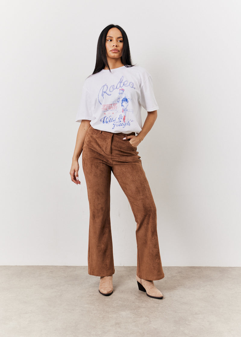 White Rodeo Graphic T-Shirt