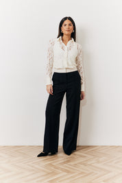 Lace Shirt Cream