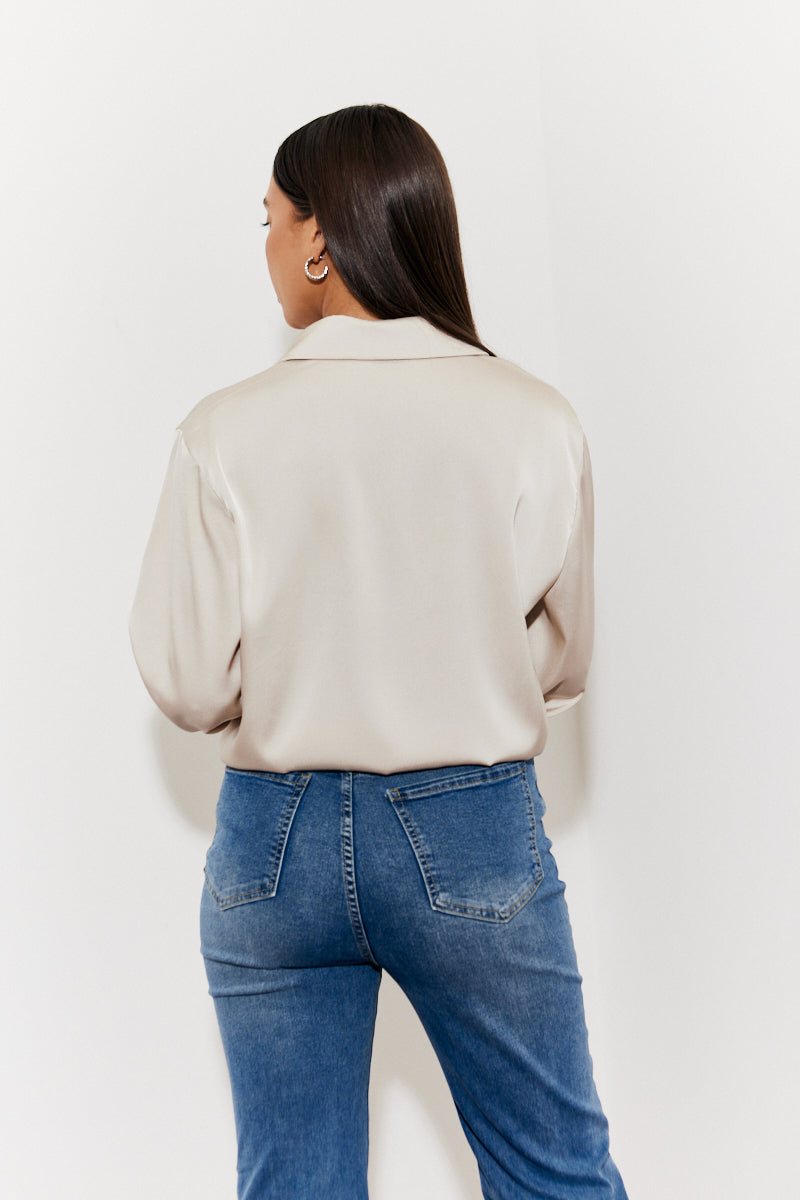 Tie Front Blouse