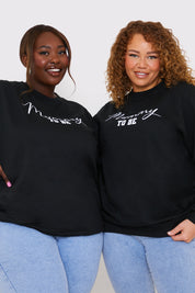 Mummy To Be Slogan Sweater