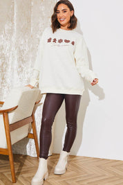 'Tis The Season' Charity Christmas Sweater - InTheStyle