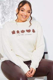 'Tis The Season' Charity Christmas Sweater - InTheStyle