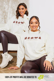 'Tis The Season' Charity Christmas Sweater - InTheStyle