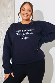 'All I Want For Christmas Is You' Charity Christmas Sweater - InTheStyle
