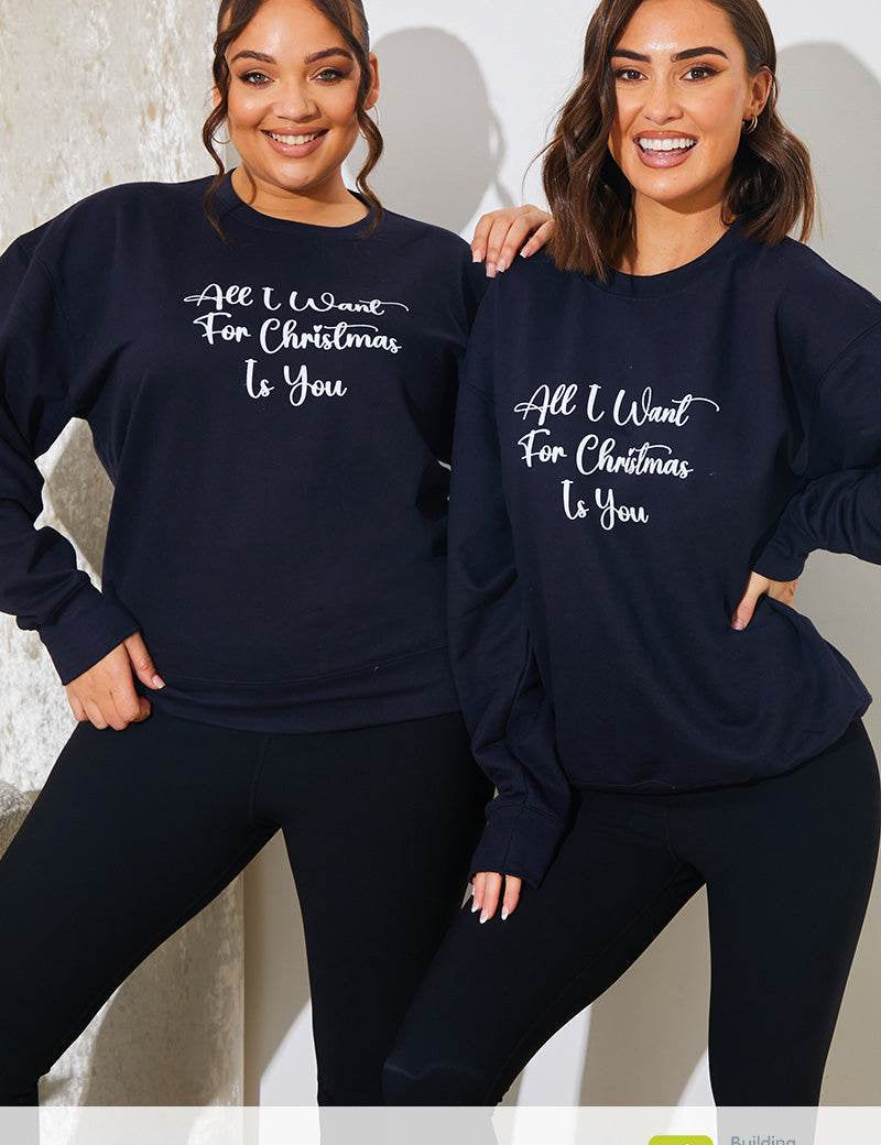 'All I Want For Christmas Is You' Charity Christmas Sweater - InTheStyle