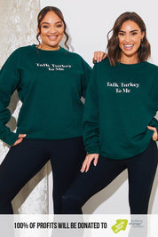 'Talk Turkey To Me' Charity Christmas Sweater - InTheStyle