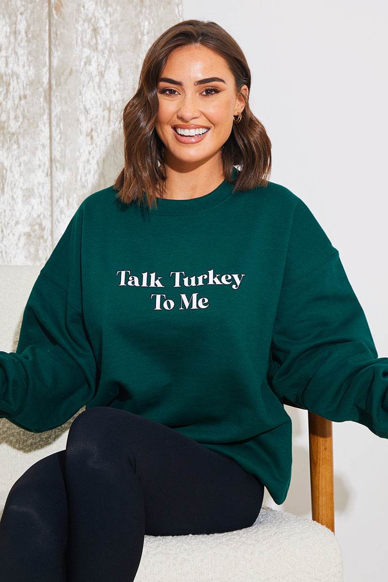 'Talk Turkey To Me' Charity Christmas Sweater - InTheStyle
