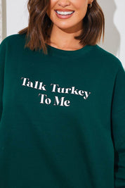 'Talk Turkey To Me' Charity Christmas Sweater - InTheStyle