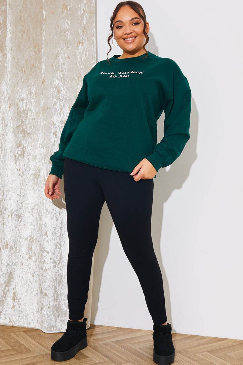 'Talk Turkey To Me' Charity Christmas Sweater - InTheStyle