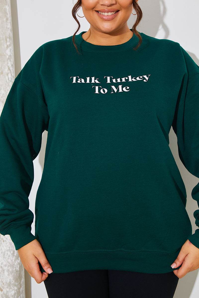 'Talk Turkey To Me' Charity Christmas Sweater - InTheStyle
