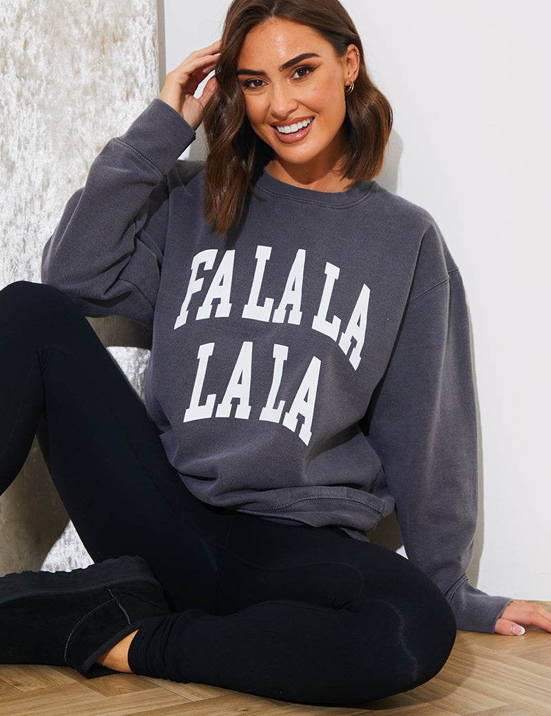 'Falalalala' Charity Christmas Sweater - InTheStyle