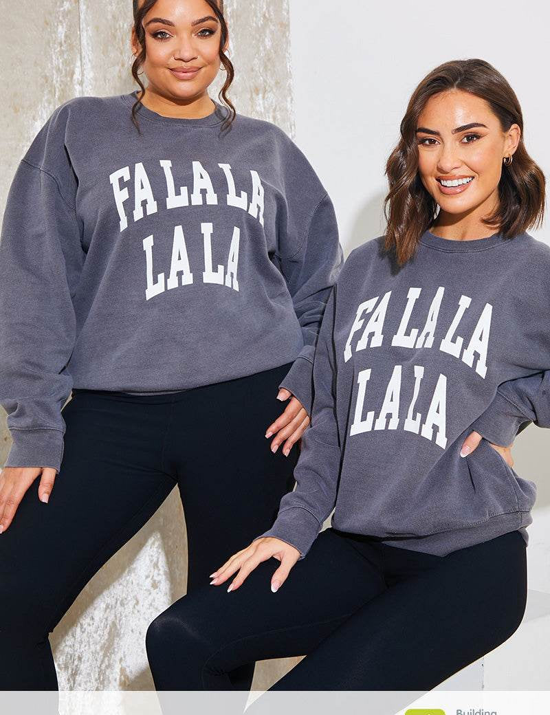 'Falalalala' Charity Christmas Sweater - InTheStyle