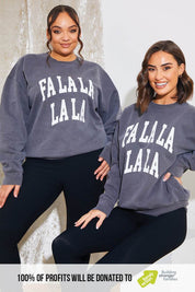 'Falalalala' Charity Christmas Sweater - InTheStyle