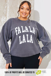 'Falalalala' Charity Christmas Sweater - InTheStyle