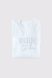 Bride to Be Crew Slogan Sweatshirt