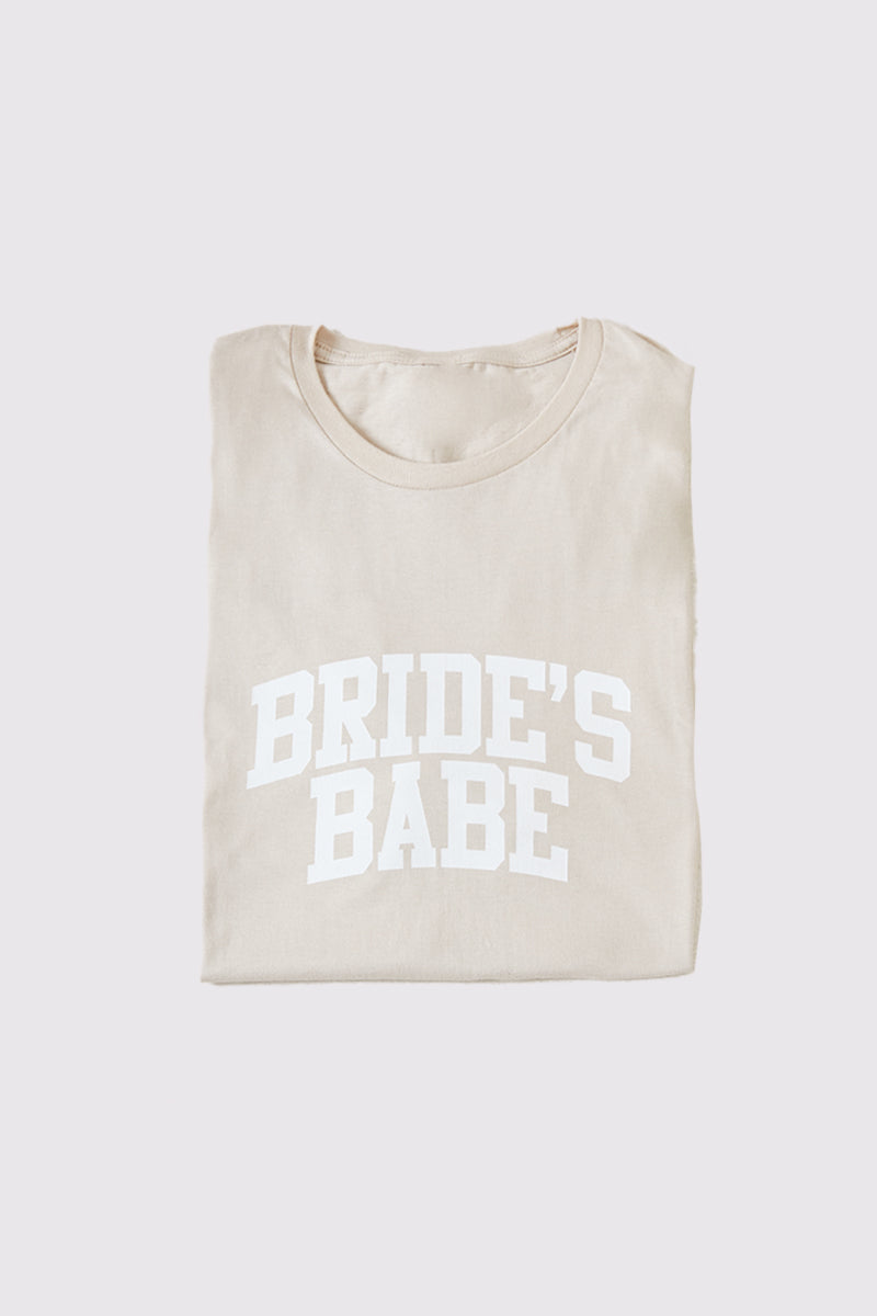Bride's Babe Crew Neck T-Shirt
