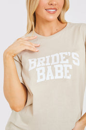 Bride's Babe Crew Neck T-Shirt