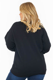 'YES, AND?' PRINTED SWEATSHIRT - InTheStyle