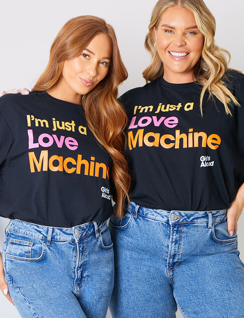 'I'm Just A Love Machine' Slogan T-Shirt
