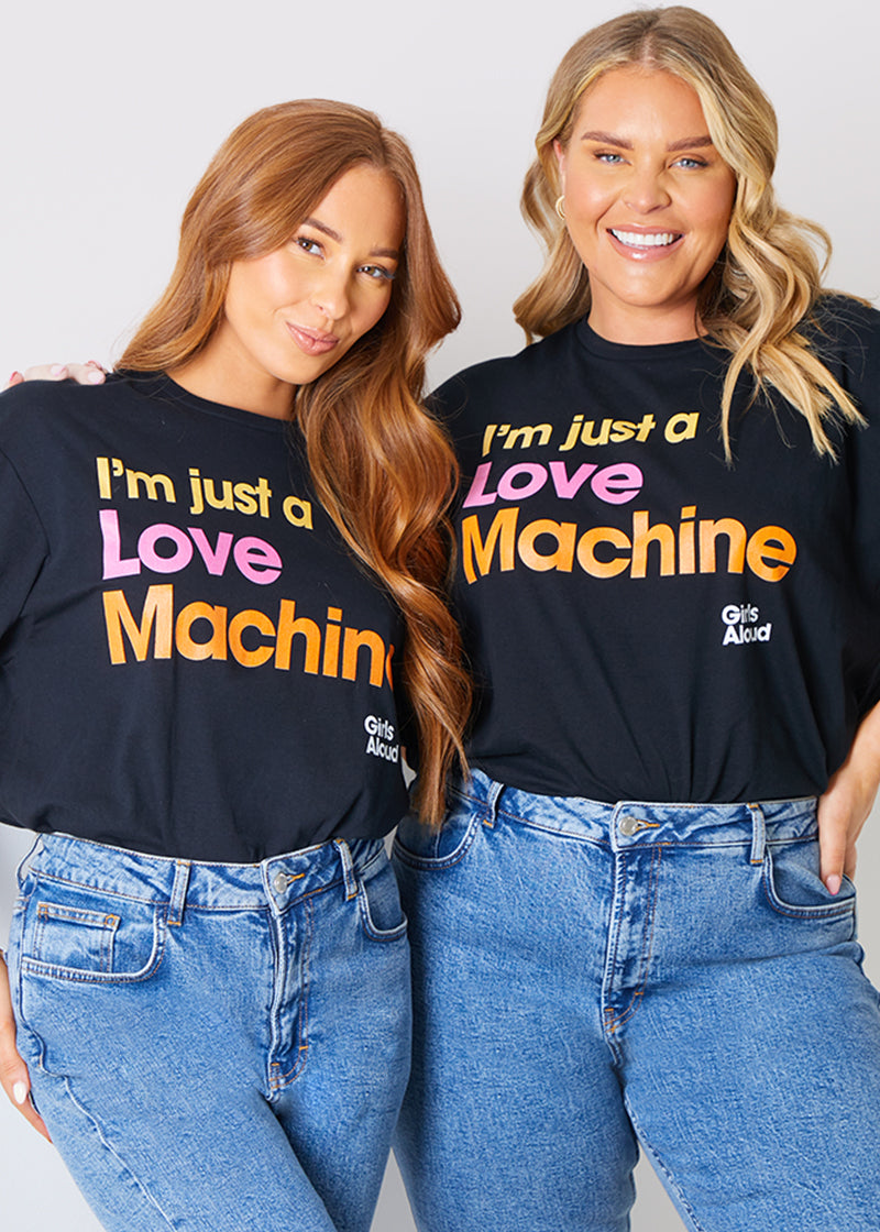 'I'm Just A Love Machine' Slogan T-Shirt