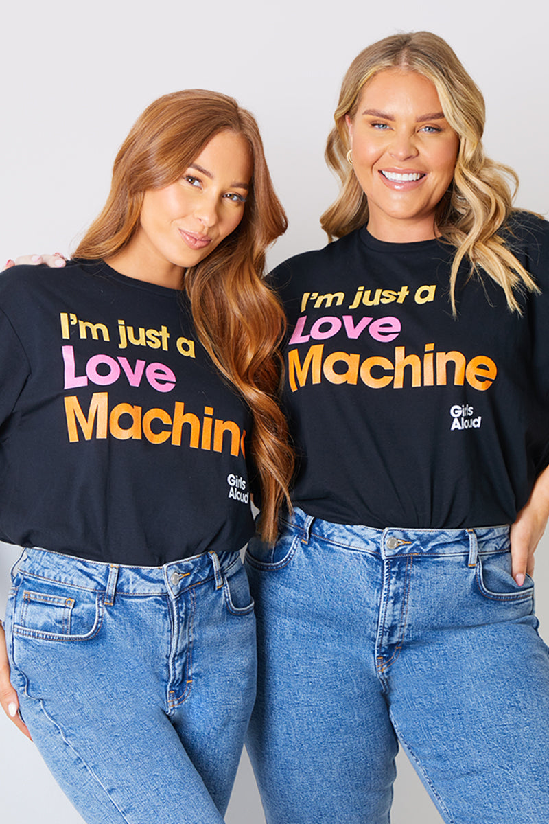 'I'm Just A Love Machine' Slogan T-Shirt